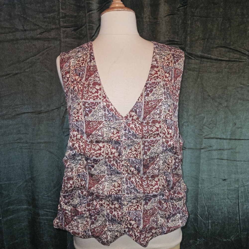 Nina Ricci Silk Vest